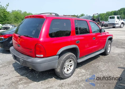 2003 Dodge Durango Sport z USA, uszkodzony, nr VIN 1D4HS38N83F621814